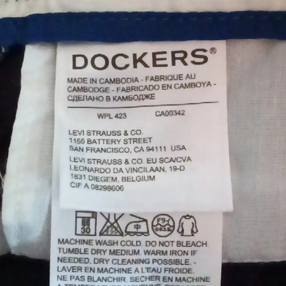 Dockers Easy Khaki Black 32x32 NWT - Picture 4 of 6